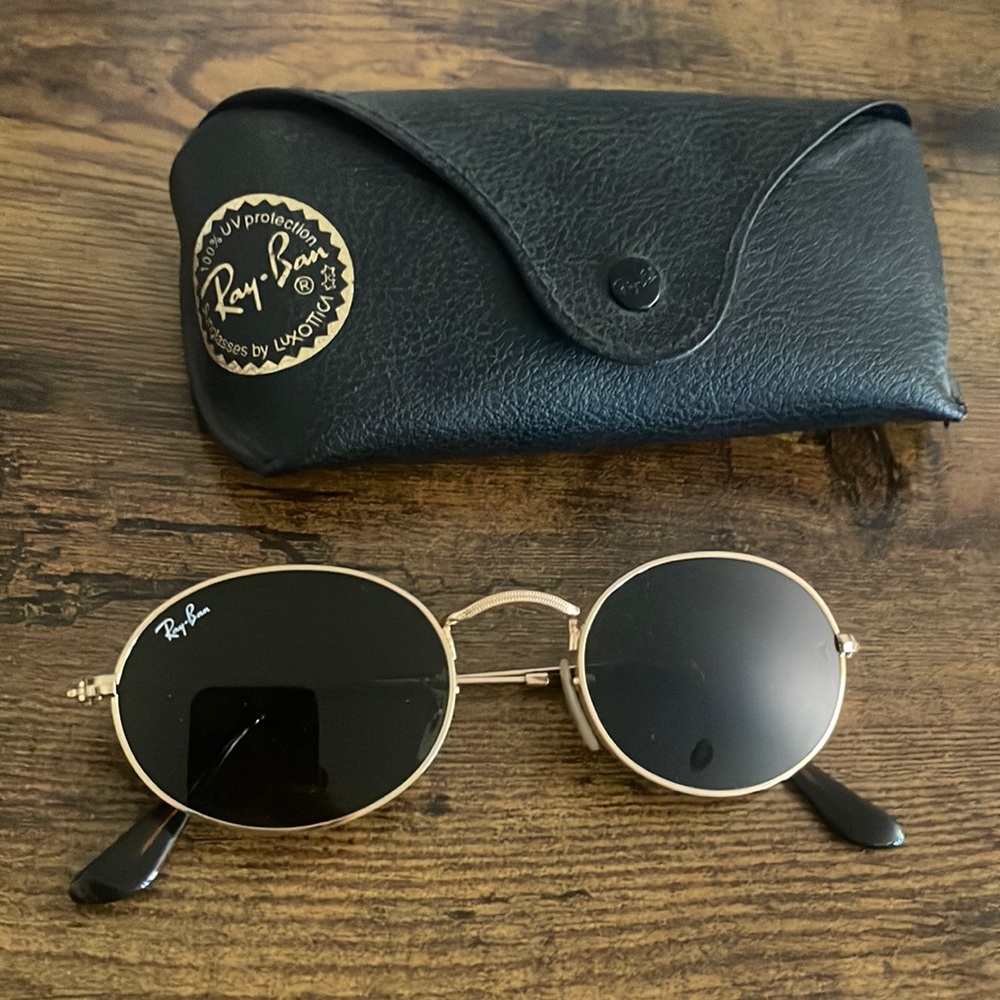 Ray Ban oval style sunglasses